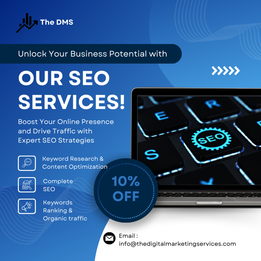 Get seo services from THE DMS